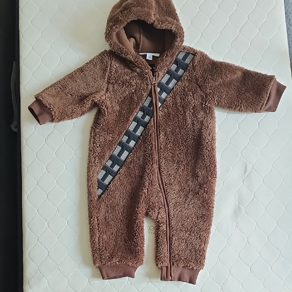 GAP Brown Fleece Kids Footie